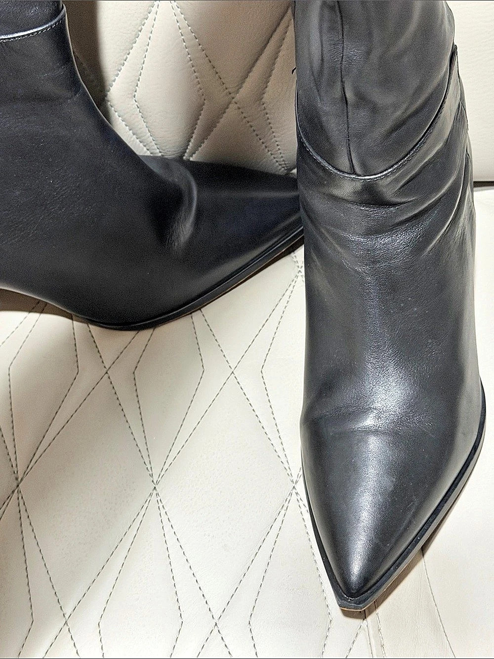 Vince Camuto Lilibet Wide Calf Knee High Boot Boots Black US 11W - Picture 7 of 13